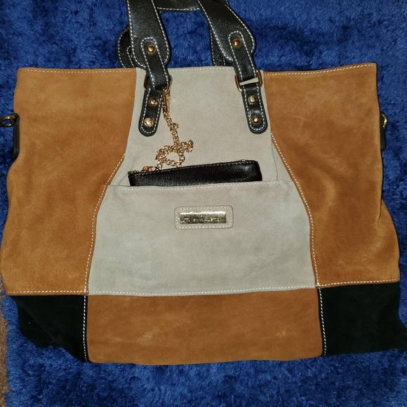 Womens suede bag - Picture 3 of 10